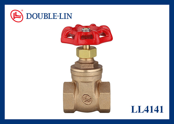 1/2" έως 3" βαλβίδα πύλης από χαλκό με φτερό Bsp / Npt