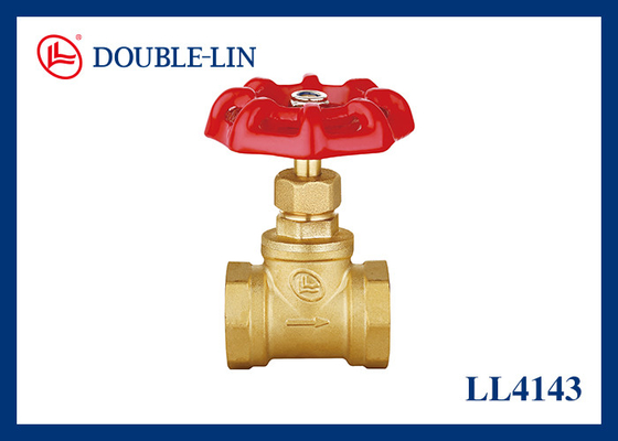 Χοντρό σίδηρο χειριστήριο μπρούντζης βαλβίδα διακοπής 1/2 "-2" θηλυκό x θηλυκό 16 bar εργασιακή πίεση PTFE σφράγιση