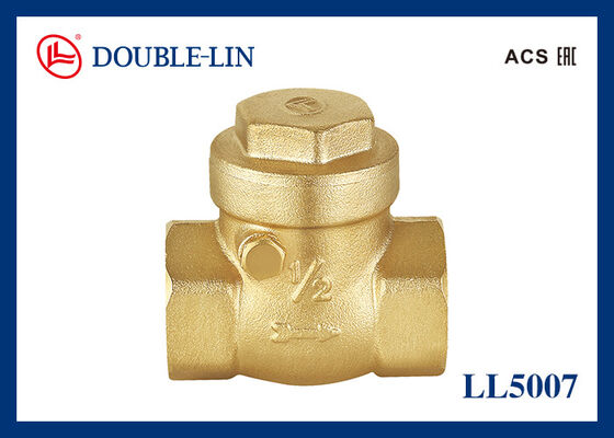 Μεταλλική βαλβίδα ελέγχου κλίσης 1/2" έως 4" ISO228 Thread 232 psi