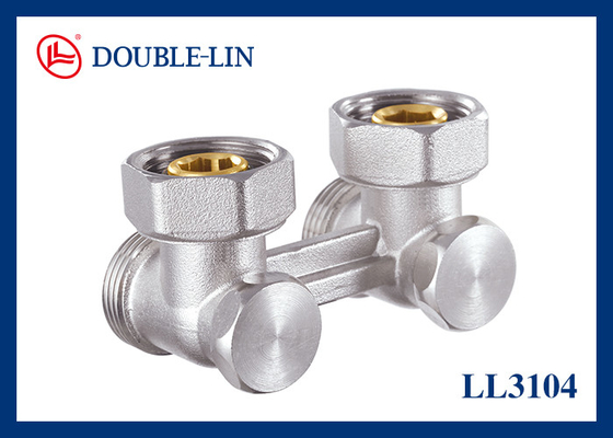 Γωνιακές βαλβίδες δύο σωλήνων F3/4'' X M3/4" με σπείρωμα ISO228