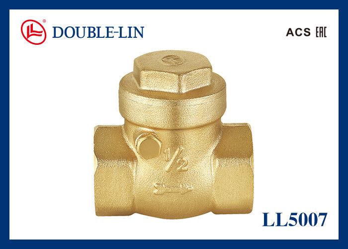 Μεταλλική βαλβίδα ελέγχου κλίσης 1/2" έως 4" ISO228 Thread 232 psi