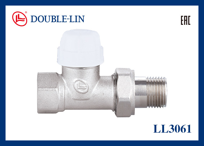 Καθαρές θερμοστατικές βαλβίδες 10 bar Πίεση εργασίας 0°C έως 120°C Θερμοκρασία εργασίας