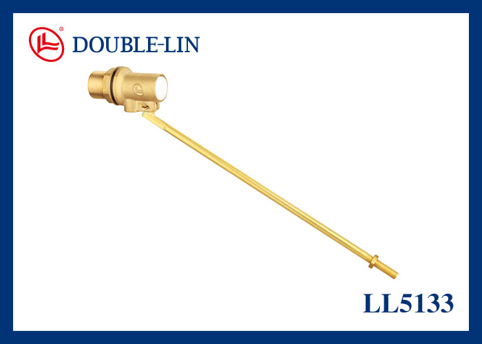 Ορειχάλκινη πλωτή βαλβίδα 1/2" αρσενικό σπείρωμα 16 bar πίεση -10℃ έως 120℃